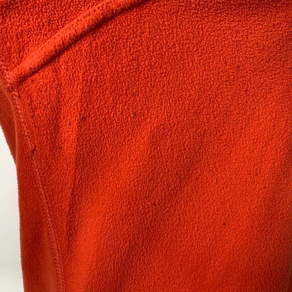 Musto Women's Orange 1/2 Zip Up Long Sleeve Pullover Fleece Size 8 - Picture 3 of 13